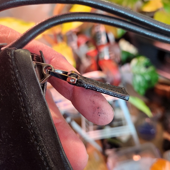 Gucci Black Suede, Leather Shoulder Bag - Picture 14 of 16